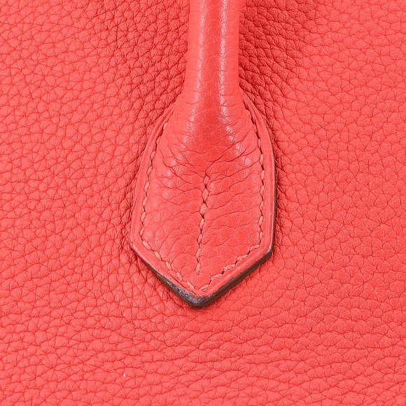 Hermes Birkin 35 Pink Clemence with Palladium Hardware - Picture 8 of 8